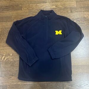 Cozy Michigan Gear for Sports half zip